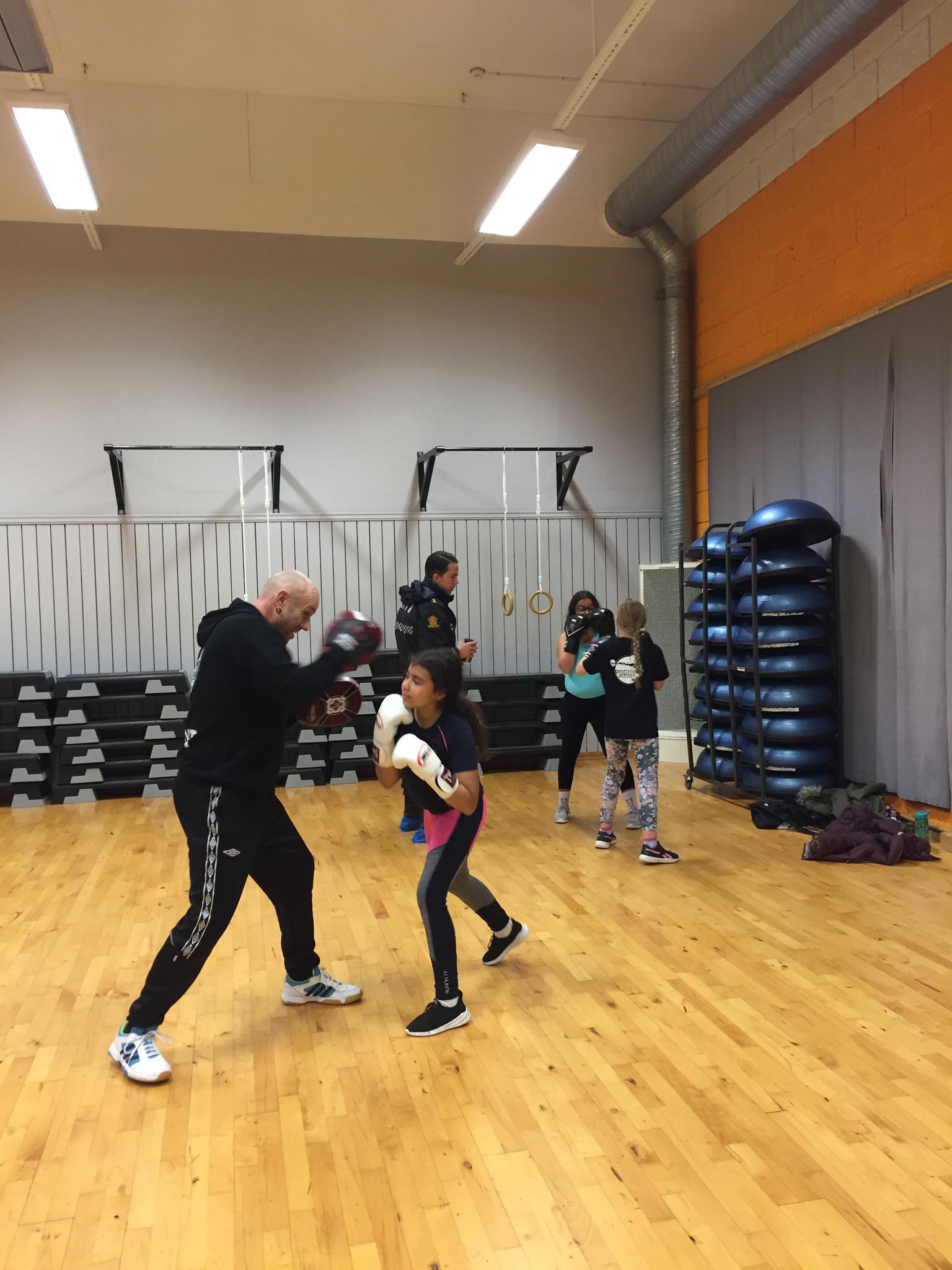 Pute-trening med trener